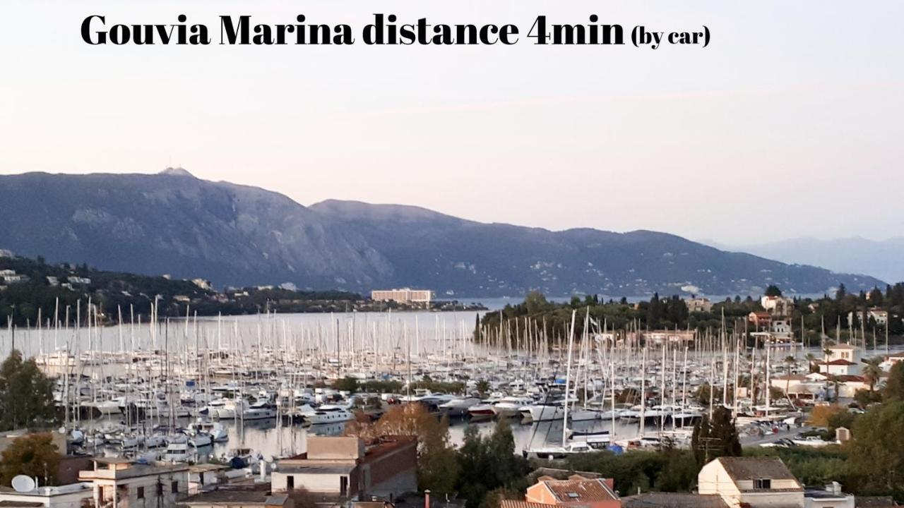 Iris Apartment Near Corfu Town コントカリ エクステリア 写真